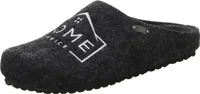 Home Comfort Herren-Pantoffel Grau, Farbe:schwarz, EU Größe:42