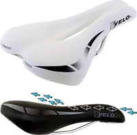 Sattel Velo, Damen, Wide:channel, weiß, Velo, 250339