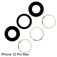 iPhone 12 Pro Max Kamera Linse Glas Camera Glass Lens + Kleber Set Neu