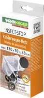 Síť proti hmyzu na kočárek 13x70x33 cm