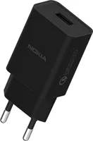 Nokia - AD-18WE Ladegerät + Typ C Kabel - Schwarz - 3.0Ampere - Datenkabel