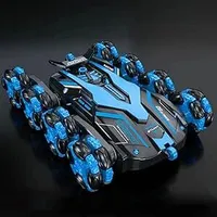 Ferngesteuertes Auto, RC Auto mit Fernbedienung, RC Drift Car im Maßstab 1:16 mit Sprühnebel-LED-Leuchten, 2,4 GHz