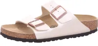 Birkenstock Damen Pantoletten Arizona BF 28473-38, 28473-39, 28473-40, 28473-41, 28473-42 BIR-1009921 graceful pearl white 38 [Schuhe Frau]