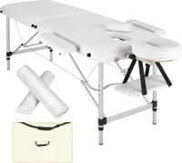 2 Zonen Massageliege-Set Breite 61 cm, Polsterung 4 cm 210 x 95 x 89 cm