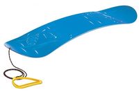 PROSPERPLAST Kinder Snowboard - blau Gleitboard mit Halteseil