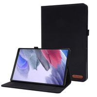 König Design Puzdro na tablet kompatibilné so Samsung Galaxy Tab A8 2021 SM-X205 Látkové puzdro Smart Cover Black