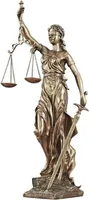 Themis-Statue für dekorative Zwecke, Resin