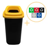 5 SET AUFKLEBER für Mülltrennung Mülltonne Abfalltonne Mülleimer
