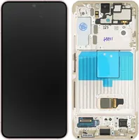 Samsung Display-Einheit + Rahmen für S901 Galaxy S22 violett GH82-27520F