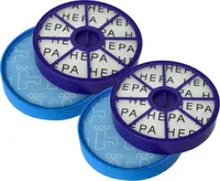 vhbw Filter-Set kompatibel mit Dyson DC20, DC21, DC19, DC29 Staubsauger - 4x Filter (Vormotor-Filter, HEPA-Nachmotor-Filter)