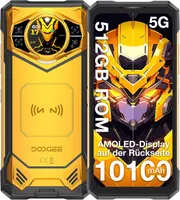 DOOGEE S200 X 5G outdoorový mobilný telefón bez zmluvy Android 14, 32GB + 512GB DDR5 outdoorový smartfón 10100mAh 6,72" FHD+ 120Hz 100MP IP68 NFC, žltá