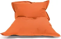 Ecopuf, Kissen Outdoor M, Farbe: Orange