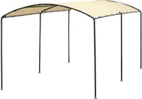ShelterLogic Folien Carport Garage Beige 490x270x240 cm
