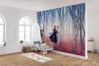 Komar Frozen Friends Forever Tapeta 368x254 cm Niebieski