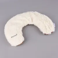 Warmies Neck Warmer Sherpa weiß braun Hirse-Lavendelfüllung