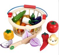 AA Kinder Spielzeug Obst Gemüse Schneiden Set Rollenspiel Küche vorgeben flei 