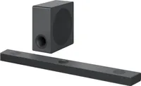 LG DS90QY 5.1.3 Soundbar (570W) mit kabellosem Subwoofer & MERIDIAN-Technologie (Dolby Atmos, HDMI, Bluetooth), Dark Steel Silver