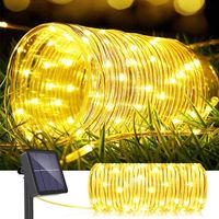 Smartfox LED Lichterschlauch Lichterkette Licht Schlauch 14m für Innen und Aussenbereich mit 336 LEDs in Weiß