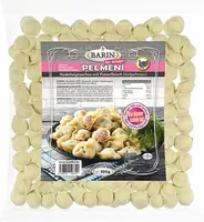 BARIN Pelmjaschi Malyshy Kinder Pelmeni mit Putenfleisch 500g Handgemachte Teigtaschen für Kinder ohne künstliche Aromen Tiefgekühltes Fertiggericht