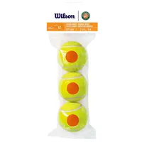 Wilson Tennisbälle Roland Garros Stage 2 Orange 3 Bälle