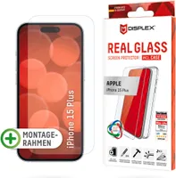Zestaw prawdziwe szkło + etui DISPLEX iPhone 15 Plus