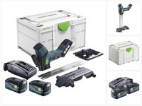 Festool ISC 240 EB-Basic akumulatorowa pilarka do izolacji 18 V 240 mm + 2x akumulator 5,0 Ah + ładowarka + Systainer