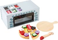 Small Foot 11204 Pizza-Ofen Kinderküche, 25-teilig (1 Set)