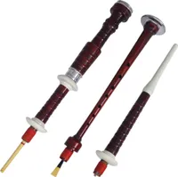 vidaXL Skotské dudy Great Highland Red Royal Stewart Tartan