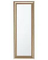 BELIANI Lustro ścienne wiszące złote 51 x 141 cm ozdobne salon sypialnia