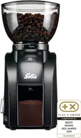 Solis Kaffeemahlwerk, Kegelmahlwerk 300g Kapazität 24 Mahlgrade, Timer, Garben