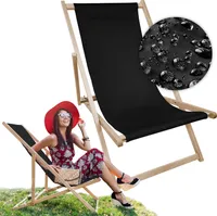 leżak drewniany, leżak SKŁADANY, leżak na plażę, do ogrodu, wytrzymały leżak wodoodporny