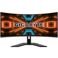 Gigabyte Gaming Monitor G34WQC A 34", VA, QHD, 3440 x 1440 pikseli, 21:9, 1 ms, 350 cd/m², czarny, liczba portów HDMI 2, 144 Hz