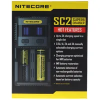 Nitecore SC2 Schnellladegerät 3A