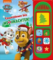 Nickelodeon PAW Patrol: Countdown bis Weihnachten! Pappbilderbuch mit 7 Sounds