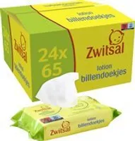 Zwitsal Lotion Baby Wipes Alkoholfrei - 1560 Tücher - Prepack