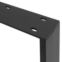 ML-Design 2 Stück Bankbeine aus Stahl massiv 40x78,5cm Schwarz Bankgestell aus Metall mit Rückenlehne für Außenbereich stabil wetterfest rostfrei Bankkufen Bankfüße Parkbank Sitzbank DIY Gartenbank ML-Design 2 Stück Bankbeine aus Stahl massiv 40x78,5cm Schwarz Bankgestell aus Metall mit Rückenlehne für Außenbereich stabil wetterfest rostfrei Bankkufen Bankfüße Parkbank Sitzbank DIY Gartenbank