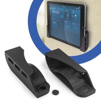 Tablet Handy Wandhalterung Smarthome Halter Universal für iPad iPhone Samsung Schwarz