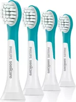 Philips Sonicare For Kids HX6034 - Wymienna główka szczoteczki - do szczoteczki do zębów - Super Fresh Blue Zestaw 4 szt