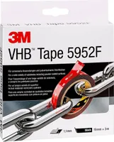 wysokowydajna taśma samoprzylepna 3M VHB 5952F, 19 mm x 3 m, czarna
