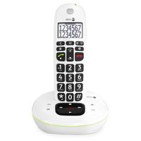 Doro Phone EASY 115 Schnurlostelefon mit Anrufbeantworter, Rufnummernanzeige, 10h Sprechzeit, 4 Tage Standby, Freisprechfunktion, DECT