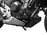 Ibex 10001427 Kompatybilny/zamiennik osłony silnika Honda CB 500 X BJ 2013-16 Czarny