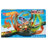 Hot Wheels Mega-Looping Crashbahn Trackset
