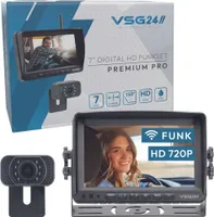 7" FUNK-HD-Rückfahrkamera PREMIUM PRO HD 24581