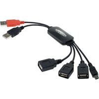 Conceptronic 4 Ports Flexible USB Hub