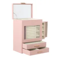 Schmuckaufbewahrungsschrank,  Schmuckschatulle  Schmuck Organizer mit 5 Schubladen