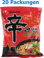 Nong Shim Shin Ramyun ramen nudle, pikantní 120g
