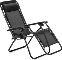 Outtec® Składany leżak ogrodowy - do 150 kg - leżak Składany leżak ogrodowy Krzesło kempingowe Leżak plażowy
