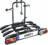 Eufab Bagażnik Rowerowy na 4 Rowery max 60kg
