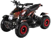 Mini-Elektro-Kinder-ATV Cobra 800 Watt Pocket Quad, Mini-Quad Rot/Schwarz
