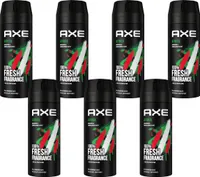 AXE Bodyspray Africa 7x 150ml Deospray Deodorant Männerdeo Deo für Herren Männer Men ohne Aluminium
